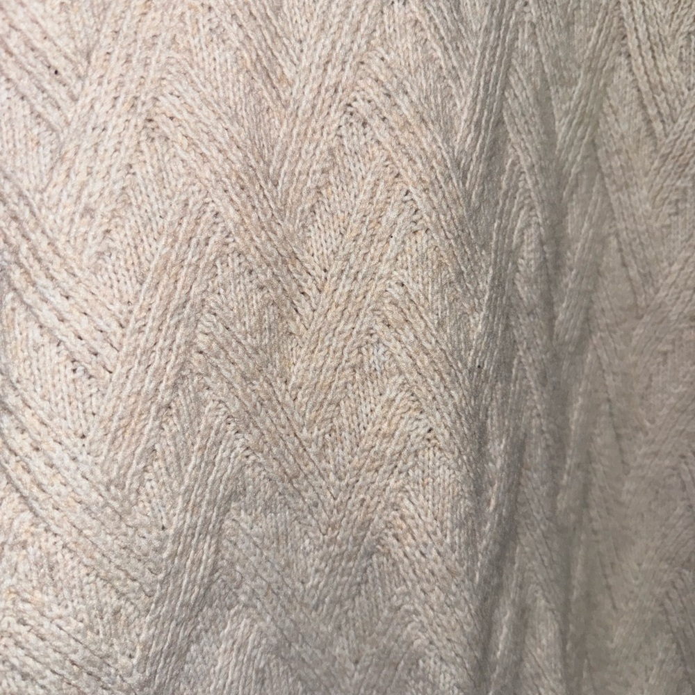 Pink Rose Women's Crème Cardigan Vest - Picture 9 of 10